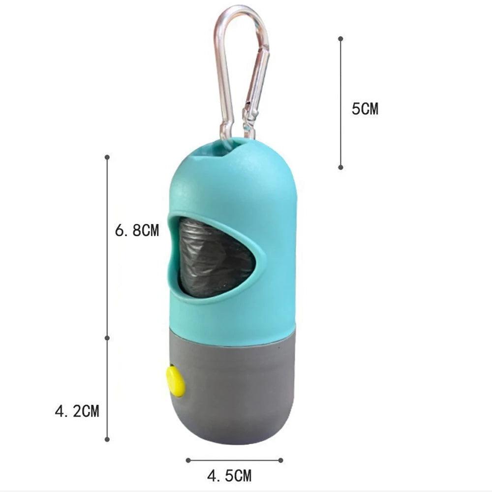 Dog Poop Bag Dispenser with LED Light - Woofingtons