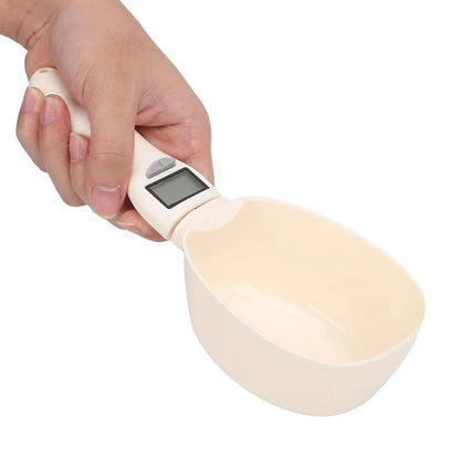 Electronic Scale Spoon for Measuring Kibble and Dog Food - Woofingtons