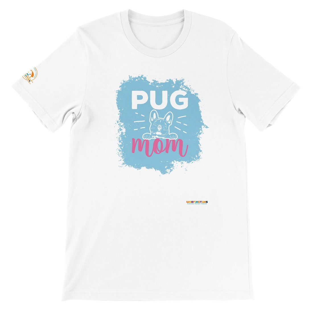 Pug Mom T-shirt - Woofingtons