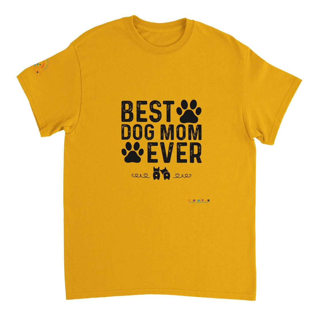 &quot;Best Dog Mum Ever&quot; Dog Lover T-Shirt - Woofingtons