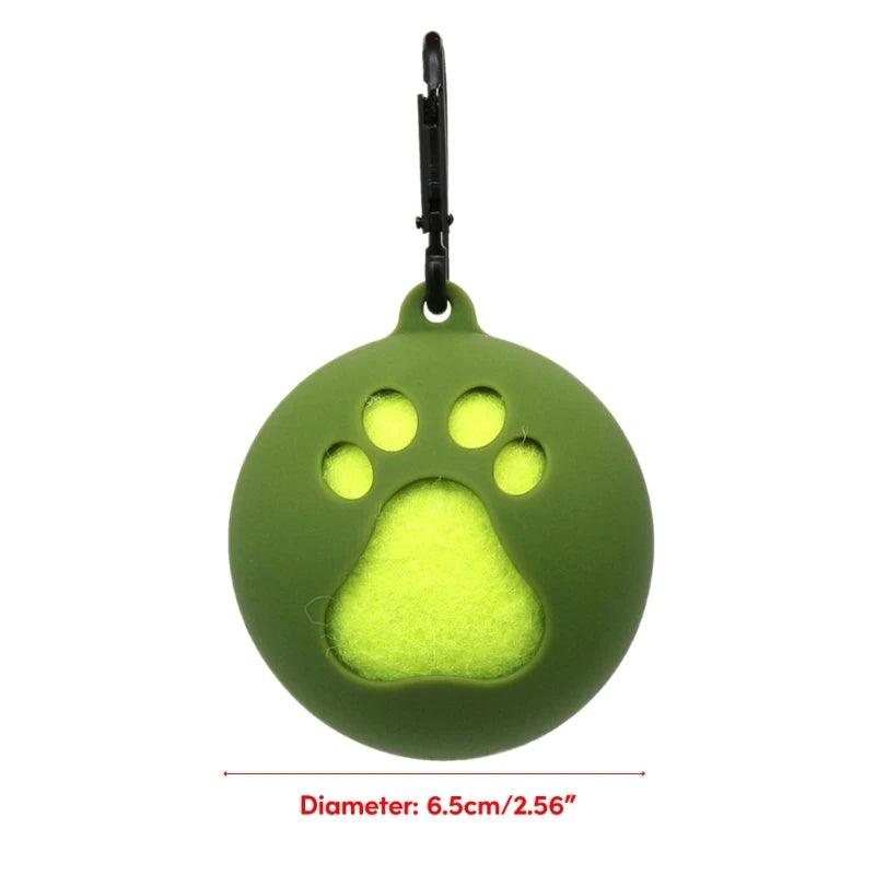 Hands-Free Pet Ball Holder with Dog Leash Attachment for Easy Outdoor Play - Woofingtons
