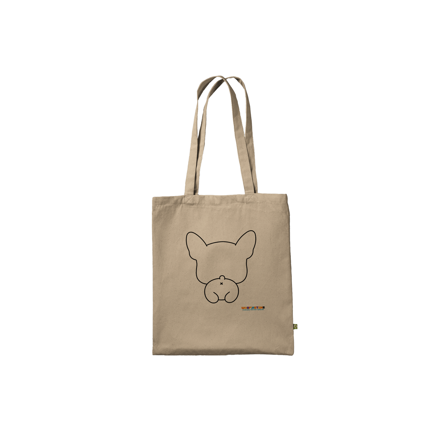 The Funny Dog Tote Bag: Be ready to bark at strangers - Woofingtons