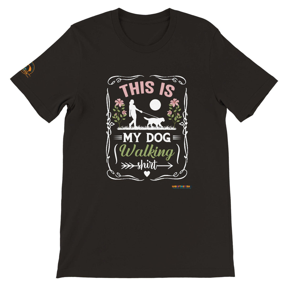 This Is My Dog Walking Shirt T-shirt - Woofingtons