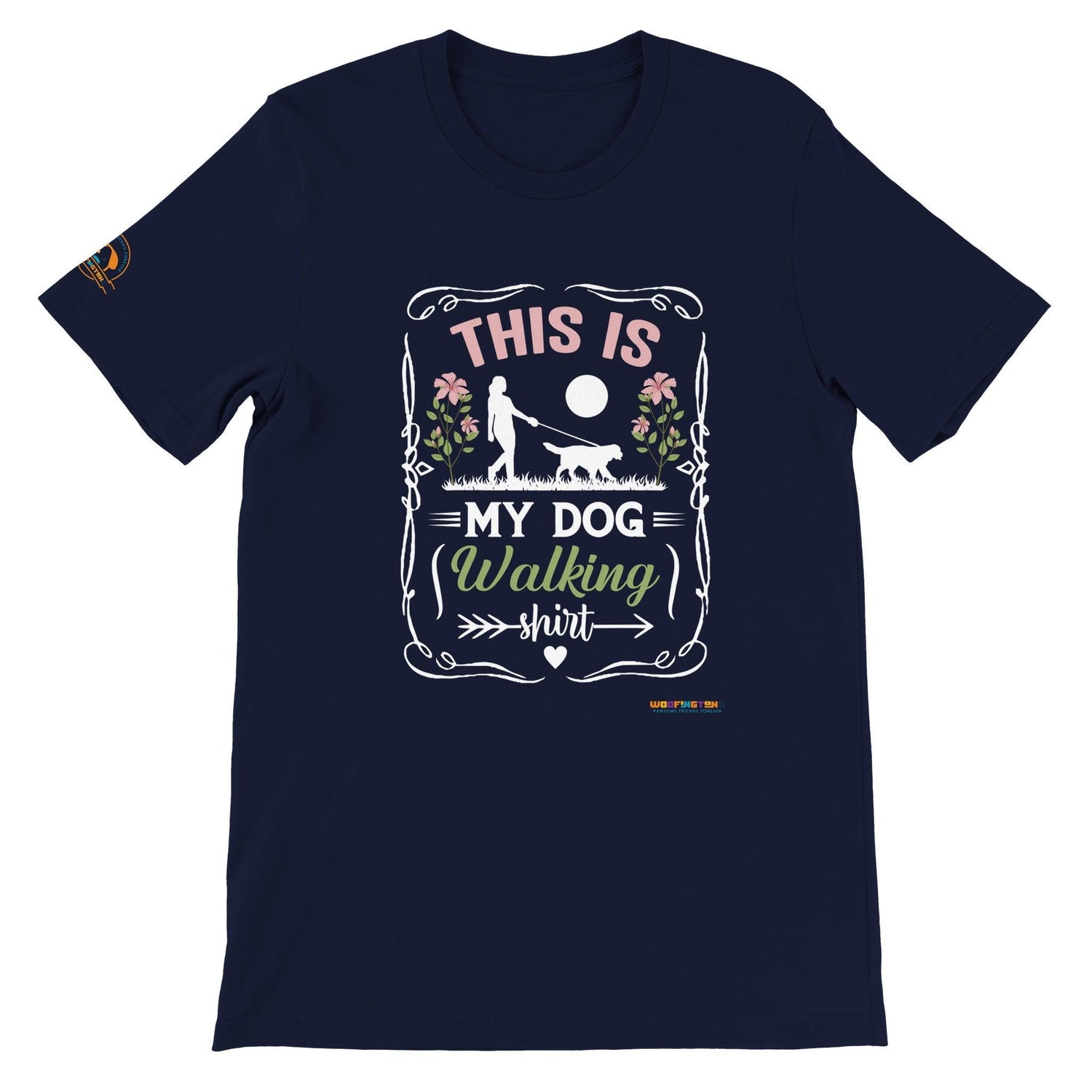 This Is My Dog Walking Shirt T-shirt - Woofingtons
