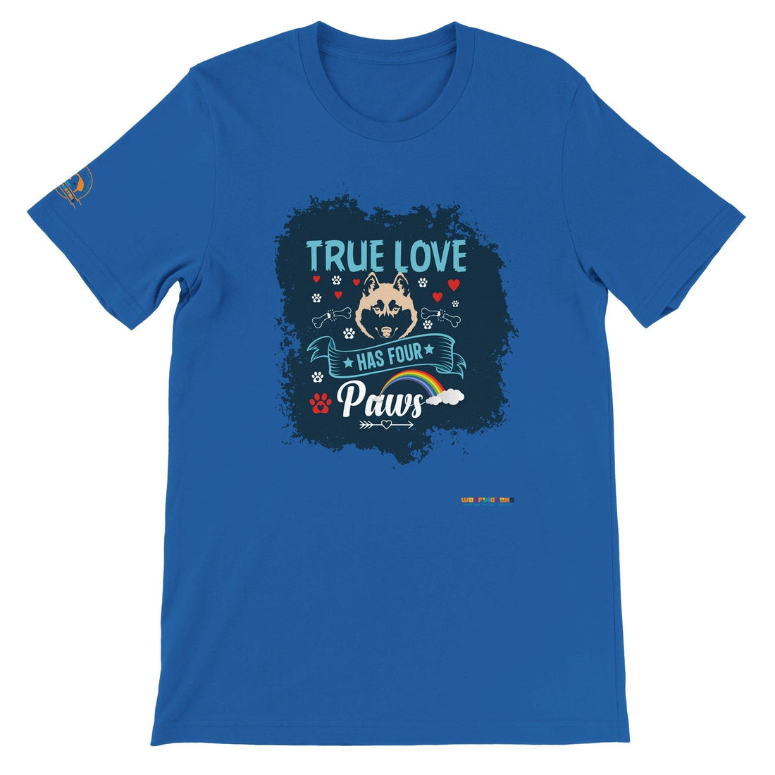 True Love Has Four Paws T-shirt - Woofingtons