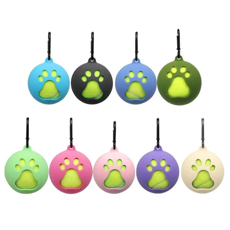 Hands-Free Pet Ball Holder with Dog Leash Attachment for Easy Outdoor Play - Woofingtons